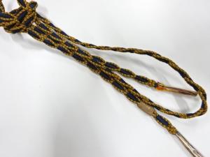 未使用品　正絹　手組帯締め